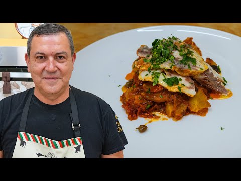 SEA BREAM WITH POTATOES and TOMATOES - EASY and TASTY Recipe
