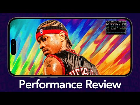 NBA 2K24 Arcade Edition Performance Review - Throttle nightmare on iPhone - YouTube