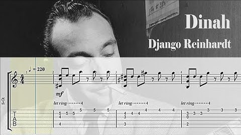 Dinah - Django Reinhardt | Gypsy Guitar Tab