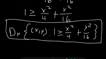 Finding Domain and Range of a Multivariable Function.