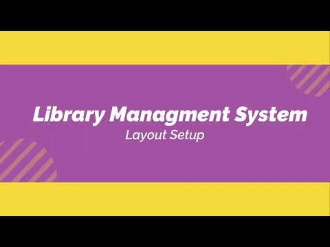 #1 Library management System in PHP OOPs  || Admin layout setup || PHP OOPS with ajax