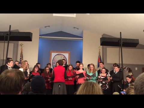 “Gotta Whisper, Gotta Shout!” by Utica Christian School Sr. High Choir - Christmas Program 2018