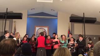 “Gotta Whisper, Gotta Shout!” by Utica Christian School Sr. High Choir - Christmas Program 2018