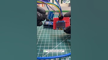 DIY Gyro controlled Game  #arduinoproject #scienceproject #roboarmy #oled #oleddisplay