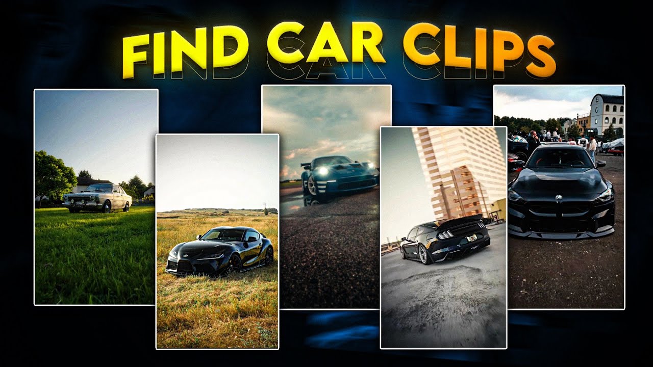 How To Find Car Clips For Edits | Vertical Car Clips | Car Scene Pack ...