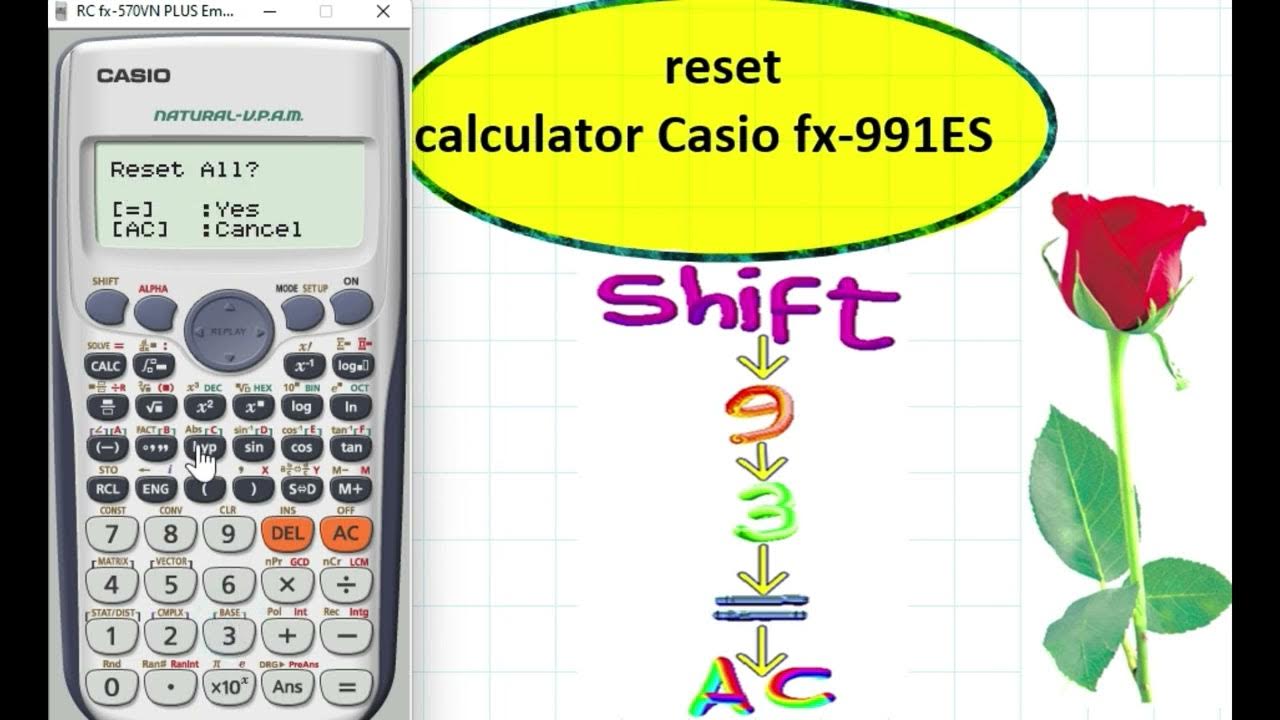 reset-calculator-casio-fx-991es-youtube