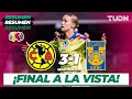 Resumen y goles  amrica 31 tigres  liga mx femenil  cl2024 semis  tudn