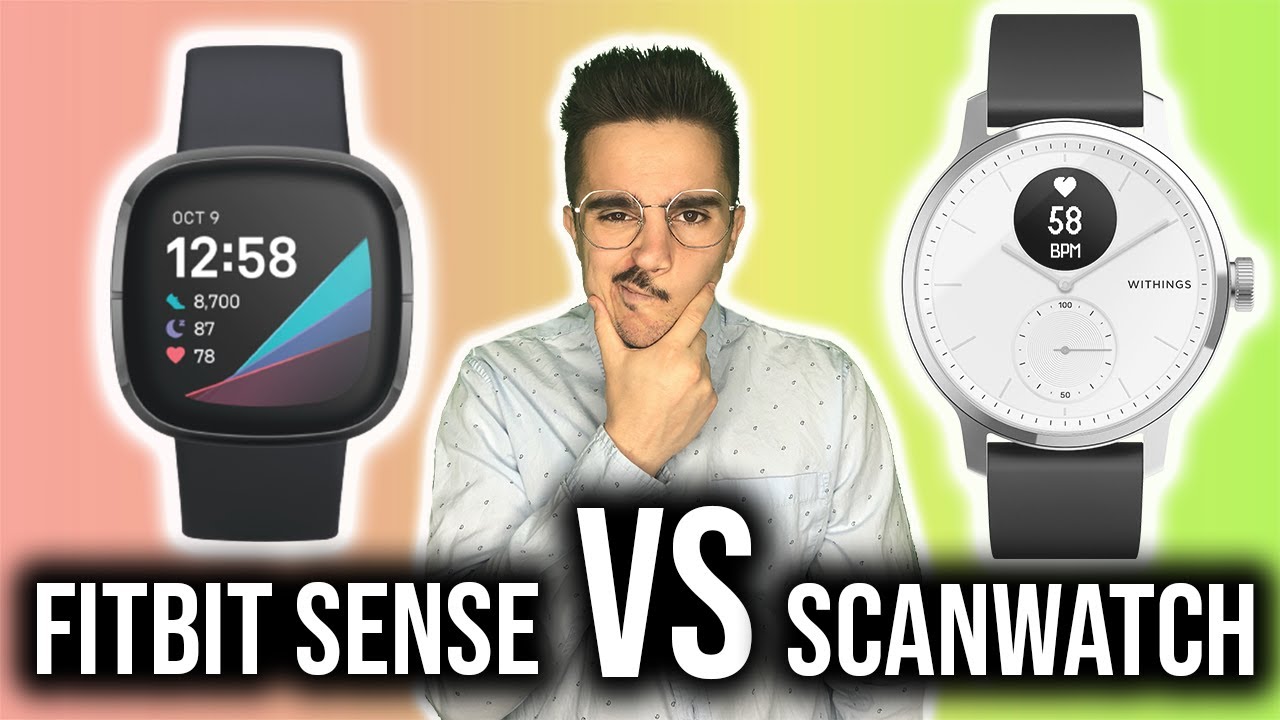 withings scanwatch vs fitbit sense