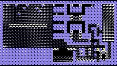 Boulder Dash for profs - Sendy Dash 1 Cave 47