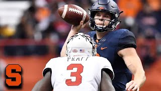 Must See Moment Flashback: Syracuse's Eric Dungey Lets It Fly For 82-Yard Touchdown