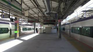 [4K60p]旧発車メロディに新宿始発のホリデー快速 2024年当時の新宿駅中央線特急ホームを発着するE233系・E353系