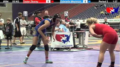 Last Chance Qual. 55 KG: Taylor Zboray (Warrior WC...