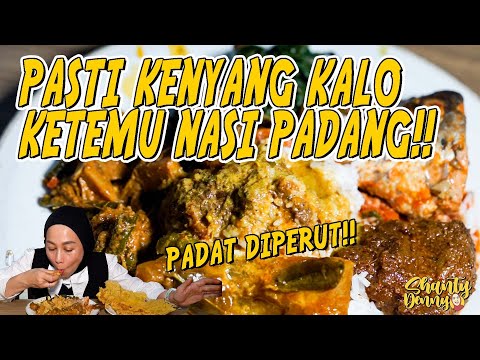 Makan Nasi Padang Yang Banyak