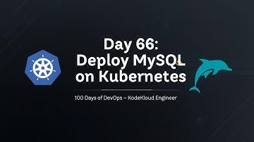 Day 66: Deploy MySQL on Kubernetes | 100 Days of DevOps – KodeKloud Engineer