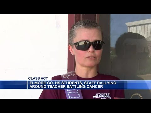 Elmore County High School students, staff rallying around teacher battling cancer