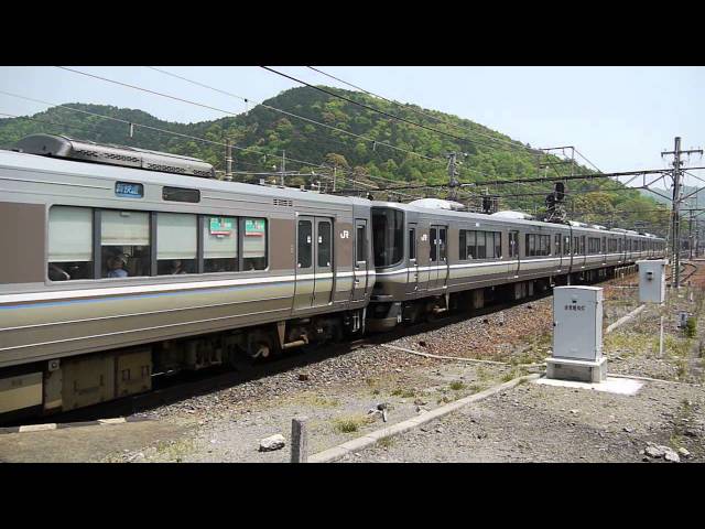 JR西日本 223系1000番台 12両編成 MHあり 山科駅 20100505 - YouTube