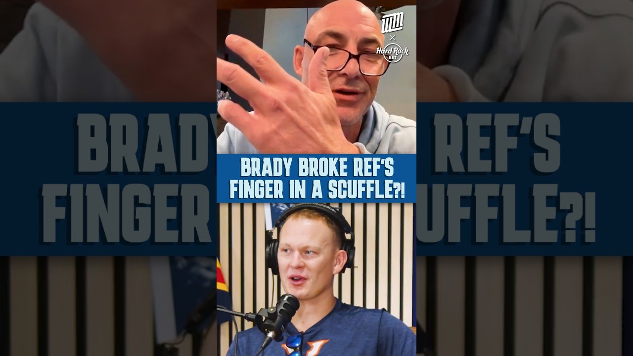 Brady BROKE a Ref's FINGER In Game?! 😳