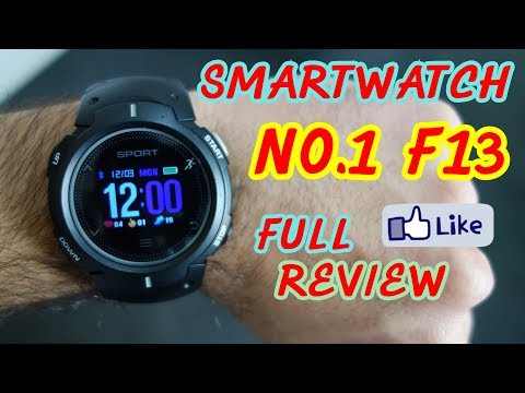 A BATERIA deste SMARTWATCH aguenta MAIS DE 2 MESES! NO.1 F13 REVIEW Análise em PORTUGUES