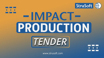 IMPACT Production - Precast Planning and Tracking: Tender