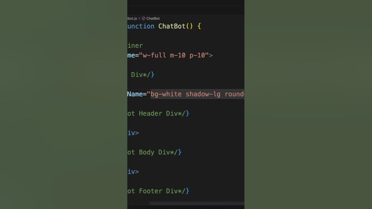 Build ChatBot UI with Tailwind and React/NextJS #responsive #tailwind # ...