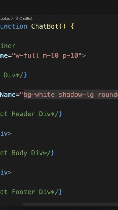 Build ChatBot UI with Tailwind and React/NextJS #responsive #tailwind # ...