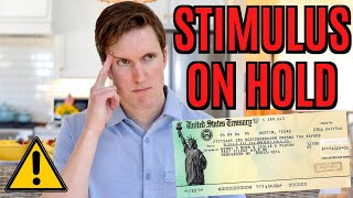 Stimulus Checks on Hold Unemployment Extension Denied Politicians are RUINING the Stimulus Bill