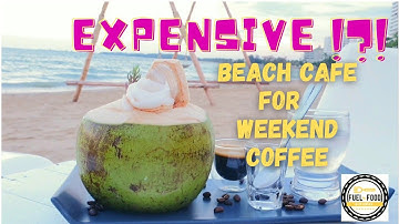 HUAHIN THAILAND - Insane Beach Cafe !! 🌊 Amazing view for weekend coffee ☕