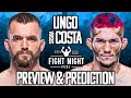 UFC Fight Night: Austin Lingo vs. Melquizael Costa Preview &amp; Prediction