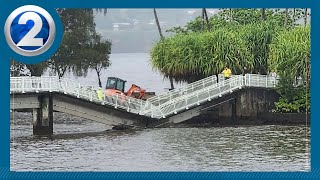 Download Lagu Hilo’s Coconut Island bridge collapses, park closed until further notice MP3