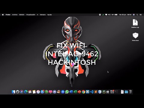 FIX WIFI INTEL AC 9462 HACKINTOSH MOJAVE / CATALINA #wifi #ketx #intel #hackintosh #fix