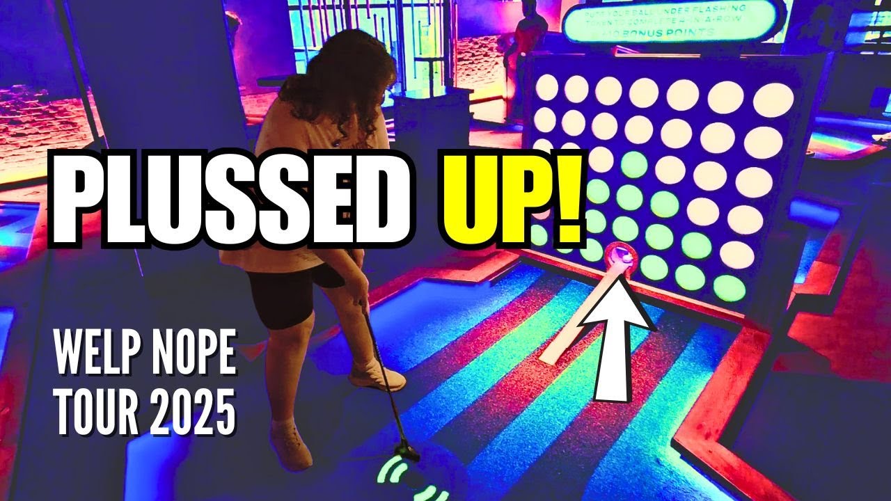Puttshack Ruby Course PLUSSED-UP Mini Golf! | Game 2 | Puttshack, Atlanta GA (Ruby Course ...