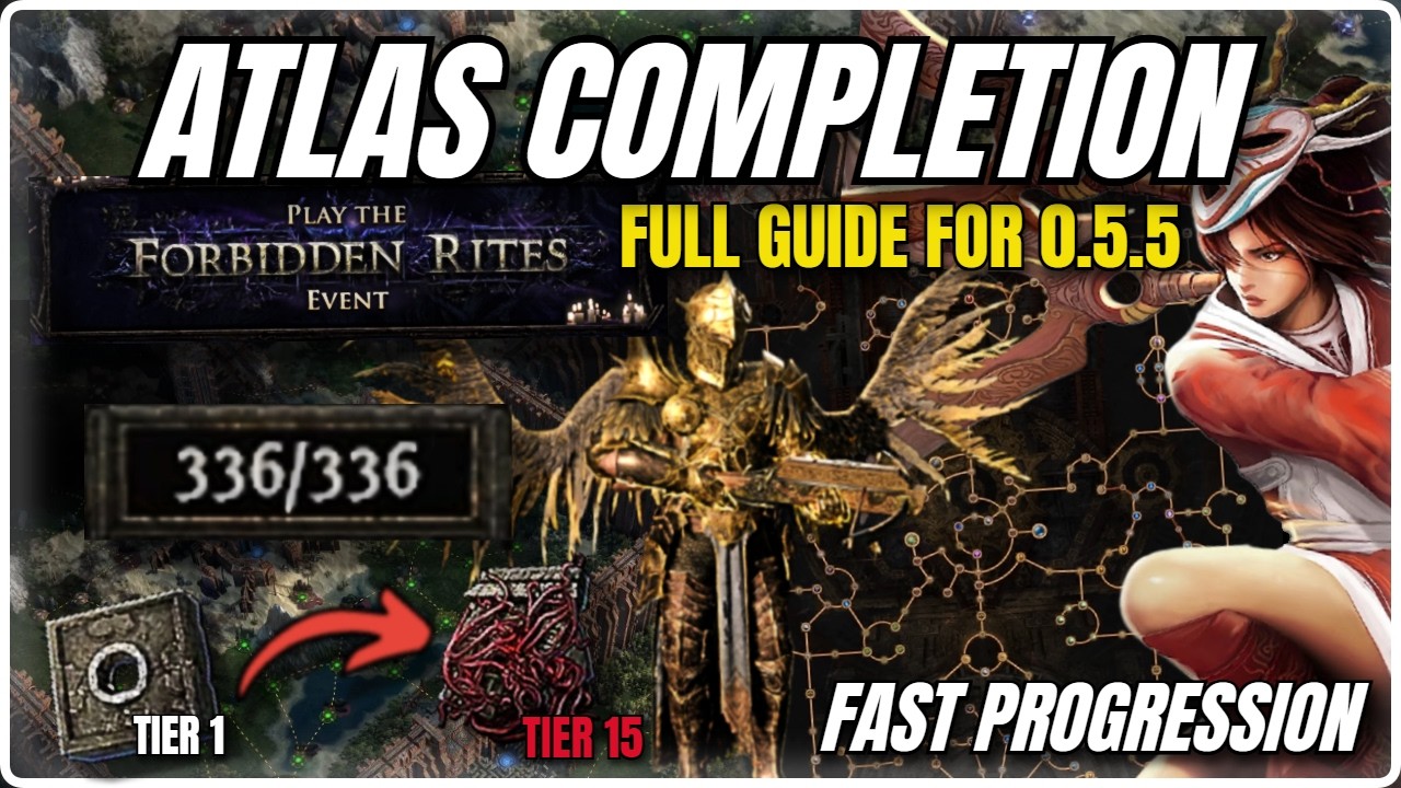 How to Quickly Progress your Atlas in 0.5.5 Forbidden Rites - Path of Exile 2