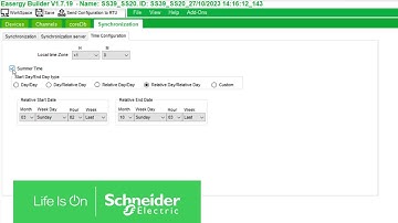 How to assign the summer time in Saitel through Easergy Builder? | Schneider Electric