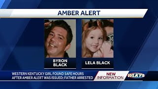 Western Kentucky girl found safe hours after Amber Alert issued; father arrested