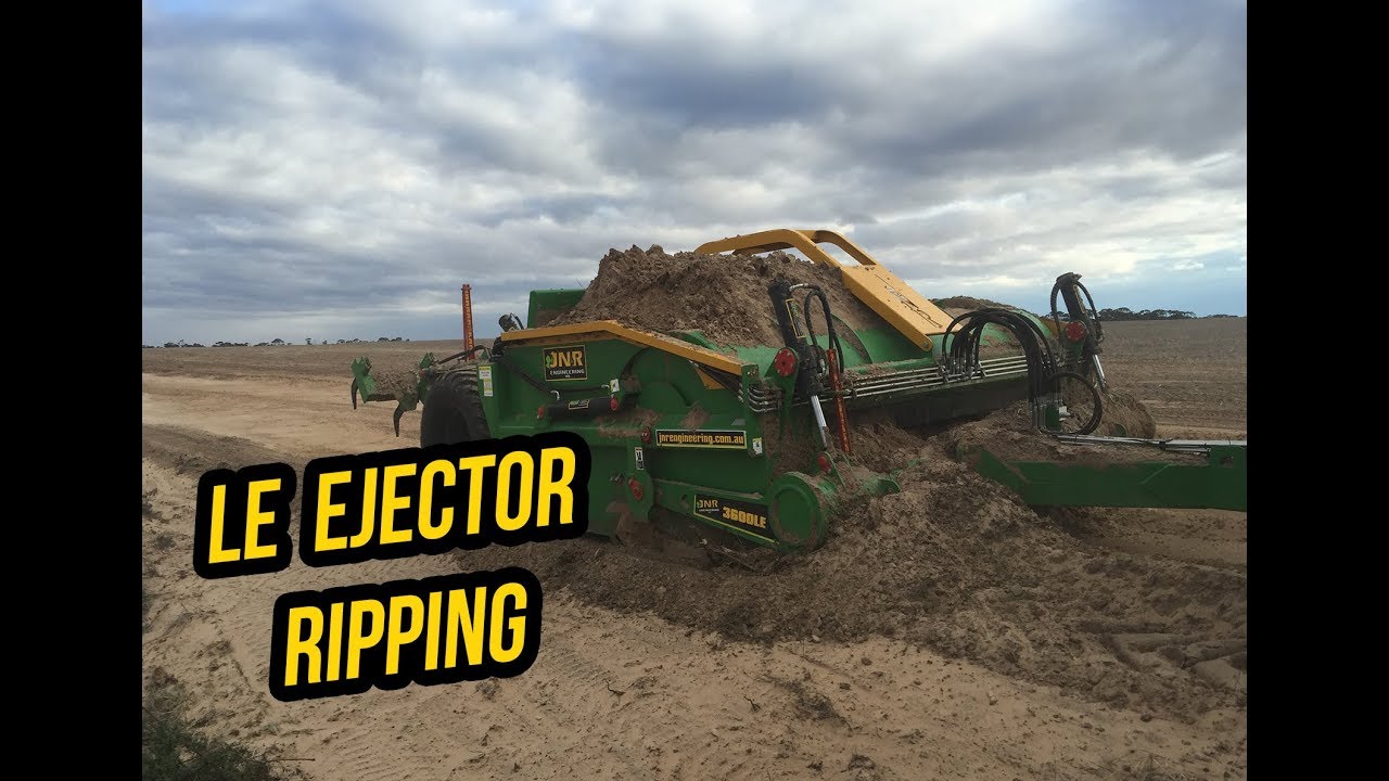 J N R Engineering Le Ejector Laser Grader Loading Youtube