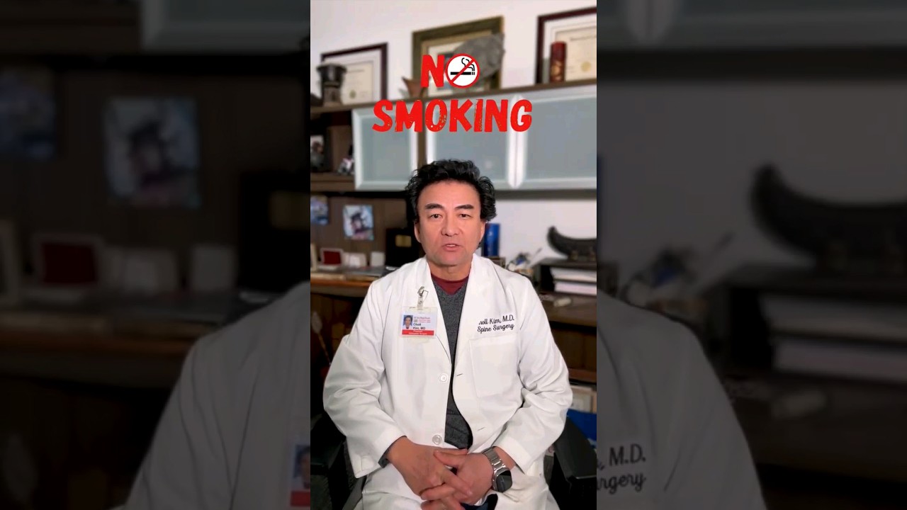Going Smokeless – smoking after spine surgery