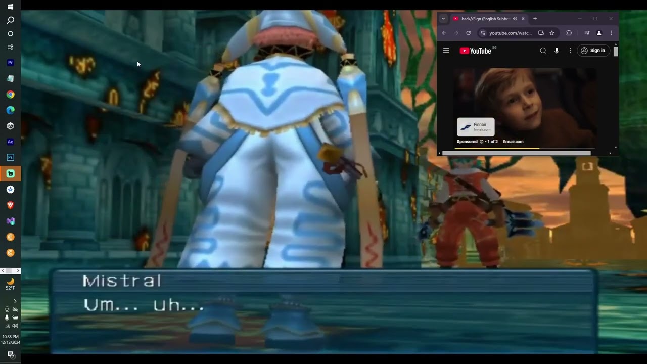 ISEKAI Revolutions DOT HACK  Gameplay plus Anime Episode F