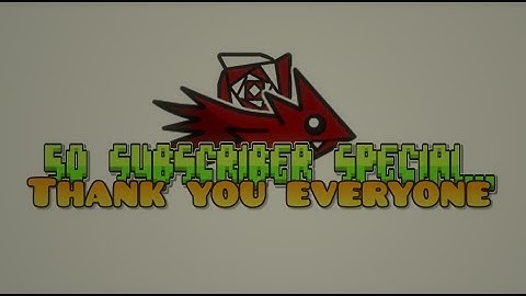 XBladeXGMD 50 Subscriber Special!