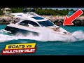 THESE GIRLS WERE NOT READY FOR HAULOVER! | Boats vs Haulover Inlet