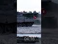 Three Direct Shots of a Leopard 2A Tank