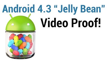 Android 4.3 Jelly Bean - Video Footage