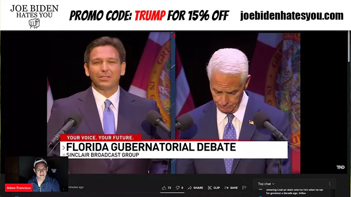 AF Reacts : Florida Governor Debate Ron DeSantis v...