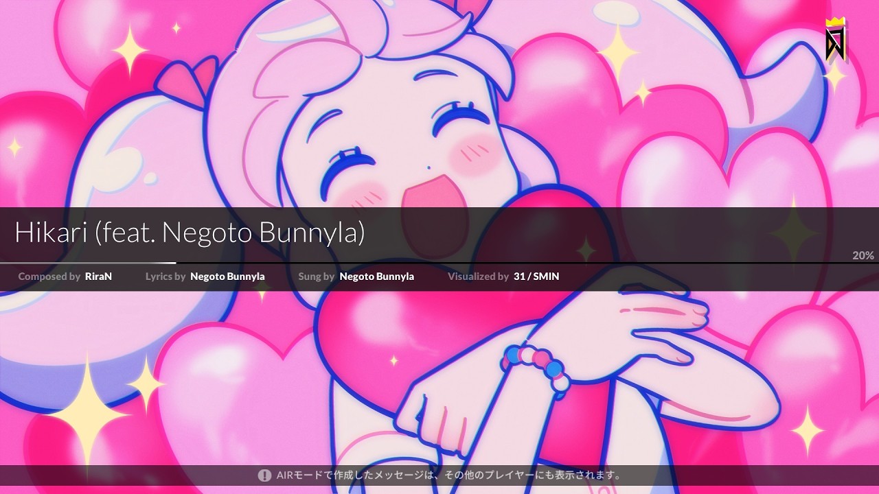 DJMAX RESPECT】Hikari(feat.NegoyoBunnyla) 4B NM PP - YouTube