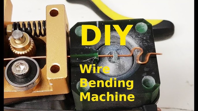 Arduino Wire Bender Probably Won't Kill All Humans