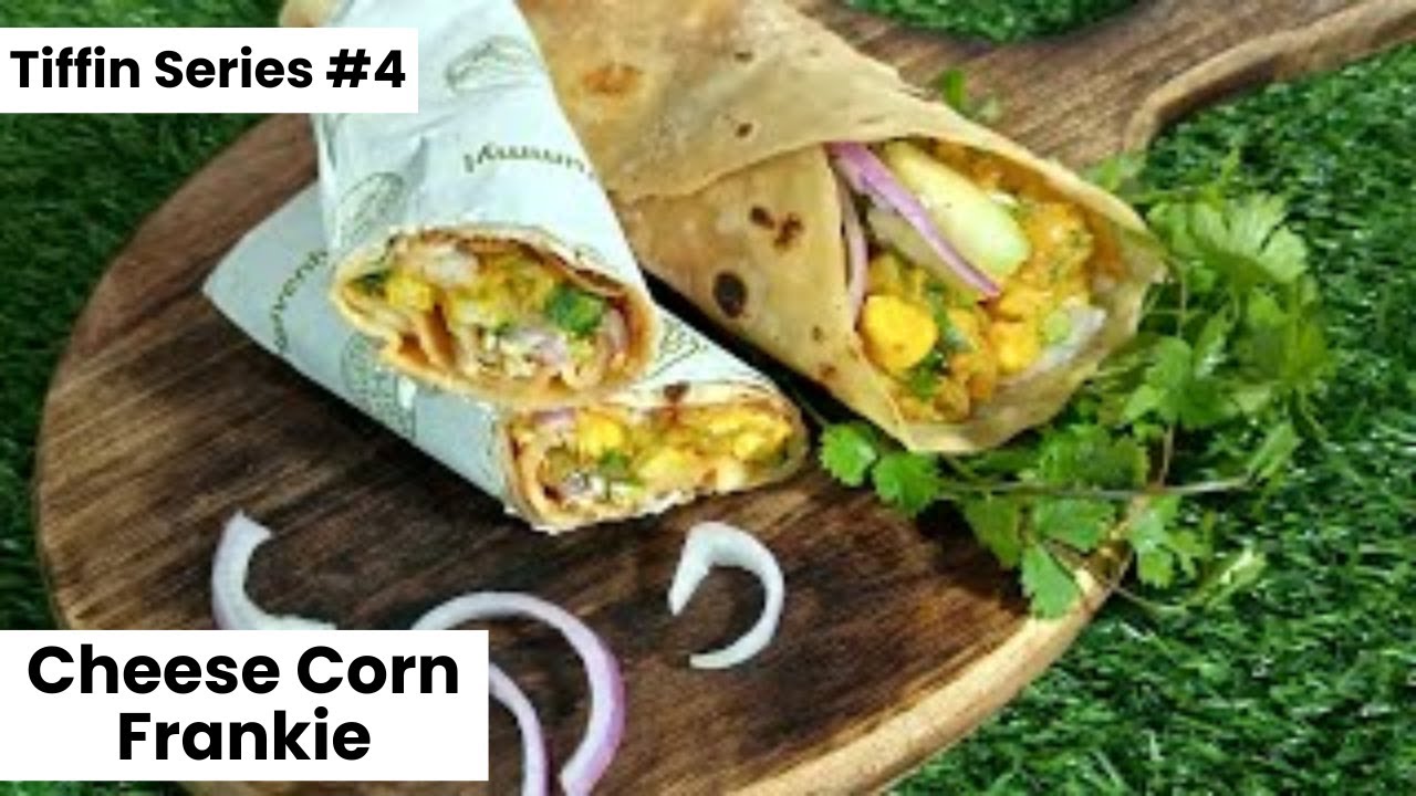 Cheese Corn Frankie 🌯🧀 | Easy Tiffin Wrap Recipe | Tiffin Series #4 | HerCraft Kitchen