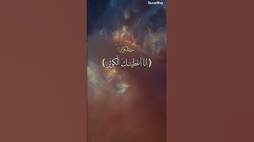 ﴿إنا أعطيناك الكوثر فصل لربك وانحر إن شانئك هو الأبتر﴾ #سورة_الكوثر ❤️🎧 #القرآن_الكريم #تلاوة_هادئة