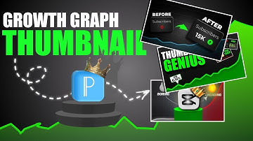 GROWTH GRAPH Thumbnail Tutorial | Make Thumbnail Like  @decodingyt  for youtube video