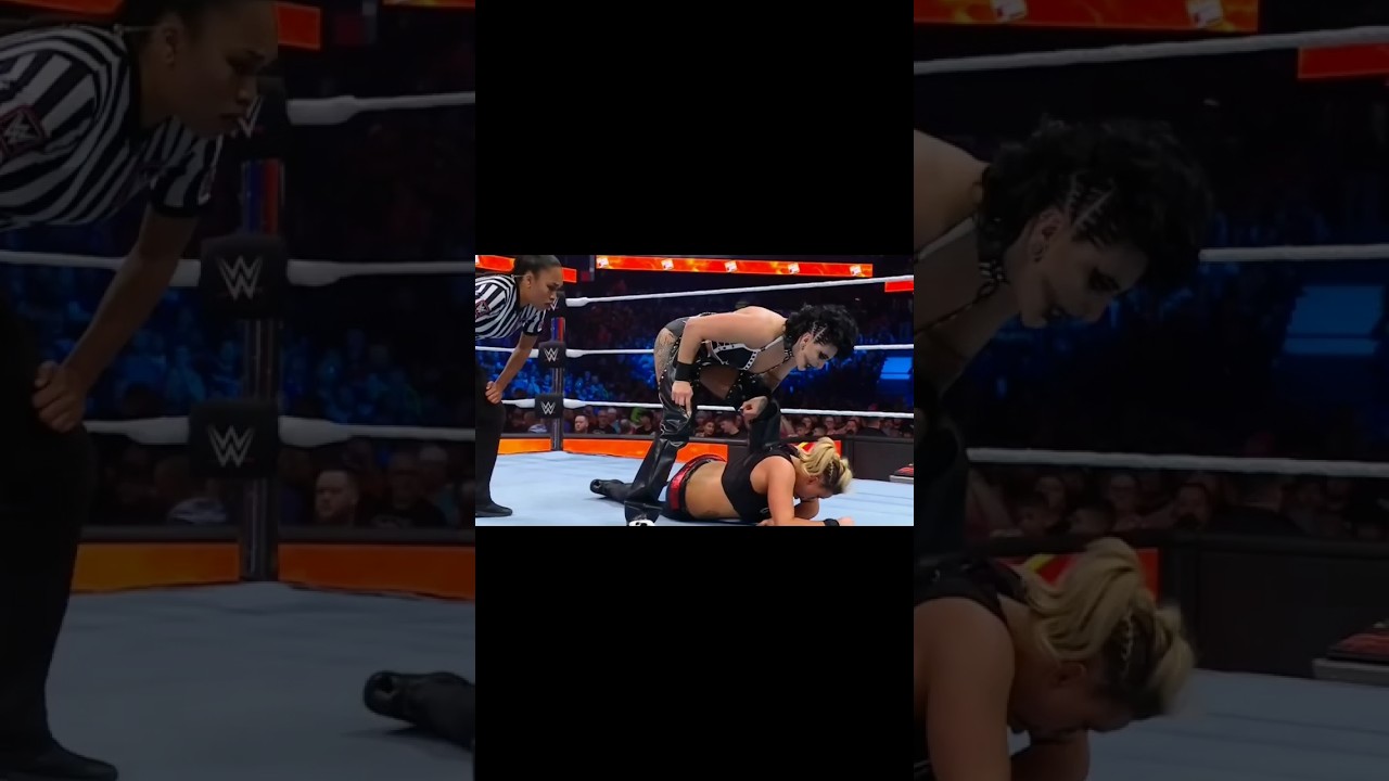 Liv Morgan with Rhea Ripley 