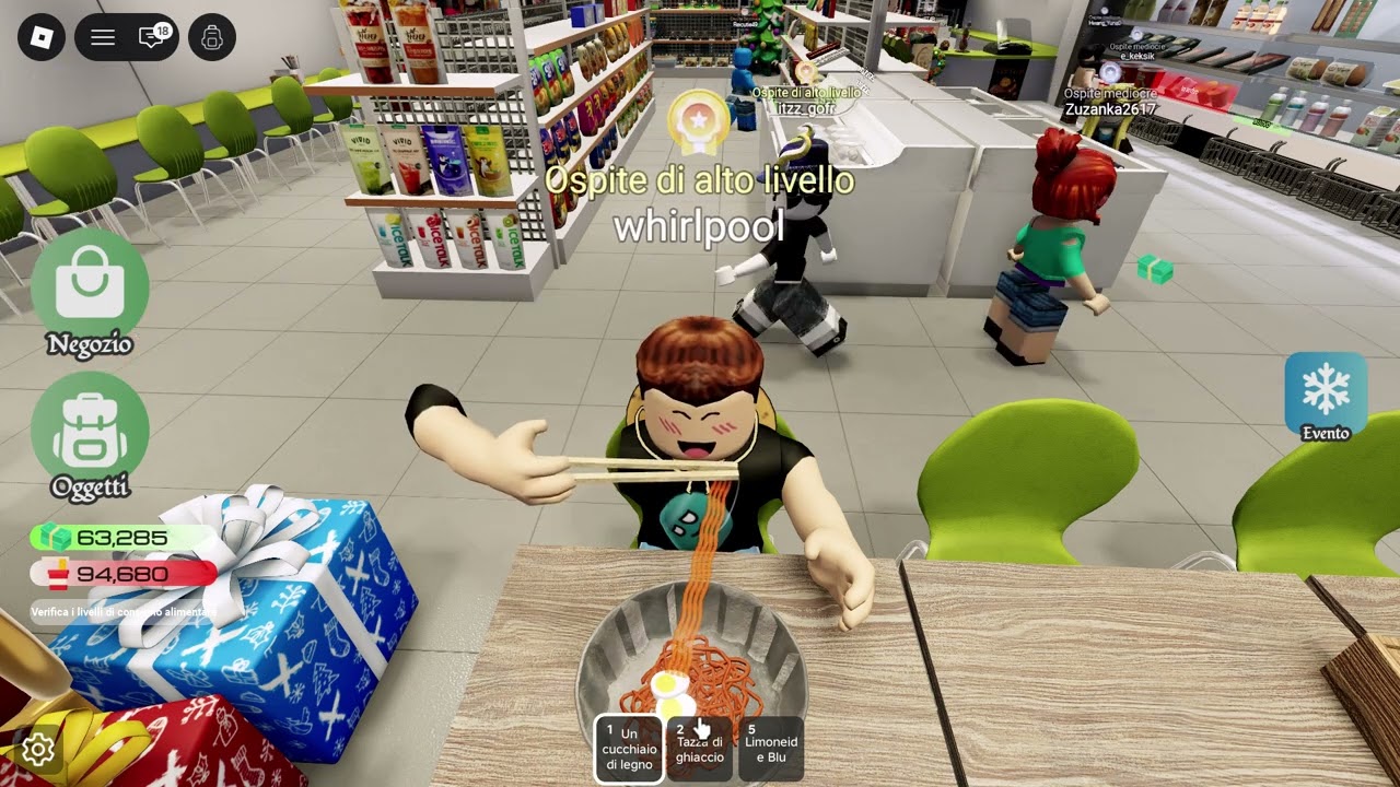 light blue food(new)