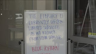Rogers Public Library continues reconstruction efforts 10 months after tornado damage